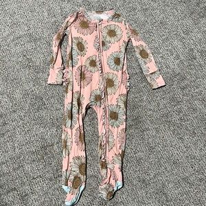 Posh Peanut Footie Ruffled One Piece